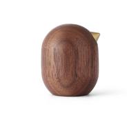 Normann Copenhagen Little Bird figure walnut 4.5 cm