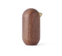 Normann Copenhagen Little Bird figure walnut 5 cm