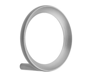 Normann Copenhagen Loop hook medium Ø7.8 cm Brushed Zinc