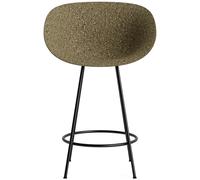 Normann Copenhagen - Mat Bar Chair Armchair 65 cm, Seaweed / Black - Black