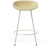 Normann Copenhagen - Mat Barstool 65 cm, Hemp / Cream - Cream