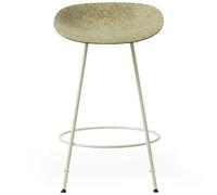Normann Copenhagen - Mat Barstool 65 cm, Seaweed / Cream - Cream