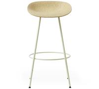Normann Copenhagen - Mat Barstool 75 cm, Hemp / Cream - Cream