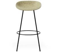 Normann Copenhagen - Mat Barstool 75 cm, Seaweed / Black - Black