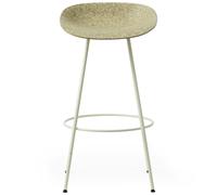 Normann Copenhagen - Mat Barstool 75 cm, Seaweed / Cream - Cream