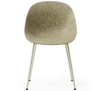 Normann Copenhagen Matt Dining Chair Cream/Steel/Seaweed