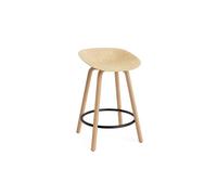 Normann Copenhagen Matt Bar Stool 65 cm Beech/ Black/Hemp