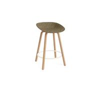 Normann Copenhagen Matt Bar Stool 65 cm Beech/ Cream/Seaweed