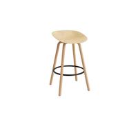 Normann Copenhagen Matt Bar Stool 75 cm Beech/ Black/Hemp