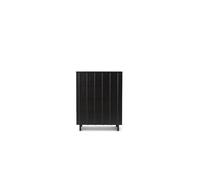 Normann Copenhagen Rib Cabinet With 4 Drawers Soft Black