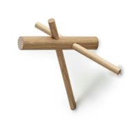 Normann Copenhagen - Sticks Hook, 2pcs, Nature - Oak