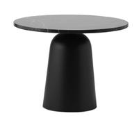 Normann Copenhagen - Turn Coffee Table , Black Marble - Black Marble