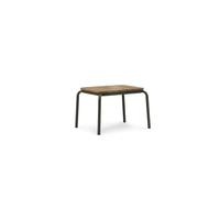 Normann Copenhagen Vig Side Table 55 x 45 cm Dark Green/Robinia