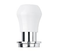 Normcore 39mm Espresso Coffee Tamper V4.1 Mini, Spring-Loaded with Click Feedback, Self-Leveling Stainless Steel Flat Baffle, Compatible with 39mm Espresso Portafilters, White