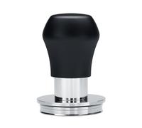 Normcore 49.7mm Coffee Tamper V4.1 Mini, Spring-loaded Tamper with Flat Base For La Pavoni Pre-Millennium, ROK Espresso Maker, Black