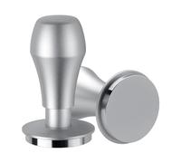 Normcore 49.7mm Coffee Tamper V4.1, Spring-Loaded Tamper with Click Feedback for La Pavoni Pre-Millennium, ROK Espresso Maker, Silver