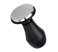 Normcore 49mm Coffee Tamper V4.1 with Click Sound Feedback, Spring Loaded Tamper With Stainless Steel Flat Base, Compatible with 49mm Espresso Machine Portafilter, Black