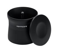 Normcore 51 mm magnetic dosing cup, espresso grinder Barista, dosing tools for 51 mm, Delonghi Dedica and La Specialista, matt black anodised aluminium