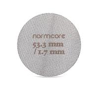 Normcore 53.3 mm Puck Screen, Lower Shower Screen, Metal Contact Screen for Espresso Filter Filter Basket - 1.7 mm Thickness, 150 µm, 316 Stainless Steel