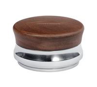 Normcore 53.3mm Espresso Palm Coffee Tamper, Espresso tamper With Flat Base, Heavy Duty Coffee Tamper With Genuine American Walnut Wood, Adjustable Depth Height Fits 54mm Breville Sage Machines