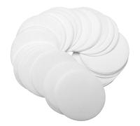 Normcore 53.3mm Espresso Paper Filters - Replacement Filter Packs - Paper Coffee Filter with Metal Storage Box Compatible with 54mm Portafilters Baskets - 200 Sheets