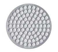 Normcore 53.3mm Puck Strainer 0.8mm Thickness Lower Shower Screen Reusable Metal Filter for Breville Sage 54mm Porta Filter Basket 316 Stainless Steel