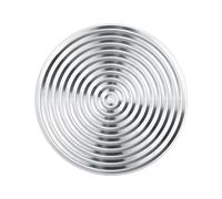Normcore 53.3mm Ripple Replacement Tamper Base, 304 Stainless Steel, Fits Normcore Spring-Loaded Espresso Tamper, Creates Even Extraction Grooves