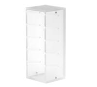 Normcore 54mm Espresso Filter Basket Stand, Holds 5 Espresso Filter Basket Rack Storage Holder Acrylic Stand for 54mm Portafilter Baskets, Frosted Clear