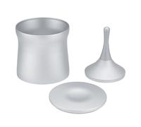 Normcore 54mm Magnetic Dosing Cup, Espresso Dosing Cup, Barista Coffee Grinder Dosing Tools Fit 54mm Breville Sage Portafilter Basket, Anodized Aluminum, Silver