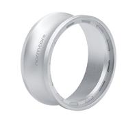 Normcore 54mm Magnetic Dosing Funnel V2, Espresso Coffee Dosing Ring, 28mm Anodized Aluminum with 14 Neodymium Magnets Fits Breville Sage 54mm Portafilter, Silver