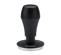Normcore 57mm Coffee Tamper V4.1 with Click Sound Feedback, Spring Loaded Tamper With Stainless Steel Flat Base, Compatible with Lelit Anna Portafilter, Black