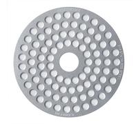 Normcore 58.5mm Espresso Coffee Filter with Round Hole, 0.8mm Thick Ultra Thin Coffee Filter, Reusable 316 Stainless Steel Ground Coffee Filter Suitable for La Marzocco/Gaggia