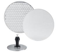 Normcore 58.5mm Magnetic Puck Screen Kit - 0.2mm Ultra-Thin, 0.8mm Standard Espresso Filter Screens with Magnetic Pin and Stand - 304 Stainless Steel Reusable Metal Coffee Filter