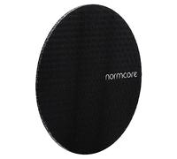 Normcore 58.5mm Puck Screen-316 Stainless Steel with Titanium PVD Coating-Lower Shower Screen-Contact Screen-Reusable Metal Filter for Espresso Portafilter-1.7mm Thickness 100 Micron Mesh Black