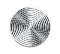 Normcore 58.5mm Replacement Tamper Base, 304 Stainless Steel Ripple Base