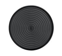 Normcore 58.5mm Replacement Tamper Base, Ripple Pattern with Titanium PVD Coating, Fits Normcore Spring-Loaded Tamper, Additional Silicone Tamper Holder Stand