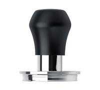 Normcore 58mm Coffee Tamper V4.1 Mini, Spring-Loaded with Click Feedback, Compatible with 58mm Espresso Machines Portafilter, Anodized Aluminum Handle and Silcone Stand, Black