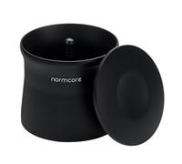 Normcore 58mm Magnetic Dosing Cup Espresso Portafilter Dosing Cup Barista Coffee Grinder Dosing Tools Fit 58mm Portafilter Basket Matte Black Anodi