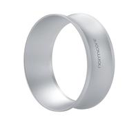 Normcore 58mm Magnetic Dosing Funnel V2, Espresso Coffee Dosing Ring, 28mm Anodized Aluminum with 14 Neodymium Magnets Fits 58mm Portafilter, Silver