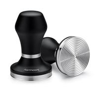 Normcore Espresso Tamper 58.5mm - Heavy Duty Handle Coffee Tamper Tamping Baristas - Interchangeable Tamper Base - 304 Stainless Steel Ripple Base