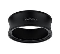 Normcore Magnetic Dosing Funnel V2 54mm Espresso Dosing Ring 28mm Anodized Aluminum with 9 Neodymium Magnets Compatible with Breville 54mm Filter Holder, Black