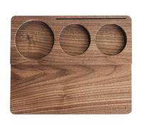 Normcore Tamper Mat, Coffee Tamper Station 51 mm 54 mm 58 mm for Barista Made of Original Walnut, Espresso Tamper Mat Barista Accessories for Portafilter, Tamper Tray, Coffee Tamper Mat