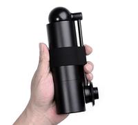 Normcore V3 Manual Coffee Grinder, manual coffee grinder with contemporary 46mm conical burr, adjustable internal setting, double bearing positioning, portable coffee grinder with case