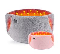 NORMIA RITA Electric Heating Pad for Women - 3-Temperature Settings Menstrual Period Cramp Relief, Adjustable Waist Warmer Belt with Crystal Velvet for Winter Comfort and Pain Relief Therapy