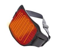 NORMIA RITA Far Infrared Heating Pad Belt, 3-Temperature Electric Heat Wrap for Back, Abdomen & Shoulder Pain, Machine Washable, USB Powered, Relief for Arthritis, Period Cramps & Stiffness