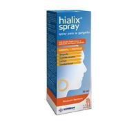 Hialix Spray 30 ml for the Throat, with Hyaluronic Acid and Icelandic Lichen Extract, Mallow and Linden, Hydrates and Protects, Throat, Vocal Cords, Larynx, Natural Product