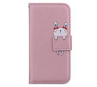 Norn Samsung Galaxy A10 leather Wallet Case,Cartoon Phone Case with Kickstand,Folding Stand PU Leather wallet,shokproof Flip Cover Protective Case with Card Slots,Magnetic Closure,Pink