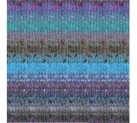 Noro Ito Aran Singles - Multicoloured Merino Wool Knitting Crochet Yarn - 76 Yokote