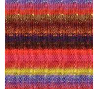 Noro Ito Aran Singles - Multicoloured Merino Wool Knitting Crochet Yarn - 94 Nisshin