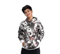 NOROZE Unisex Kids Boys Tie Dye Gaming Vibes Beach Dinosaur Skating Print pullover Hoodie Sweatshirt Girls Casual Fleece Hooded Jumper Tops (11-12 Years, Black)